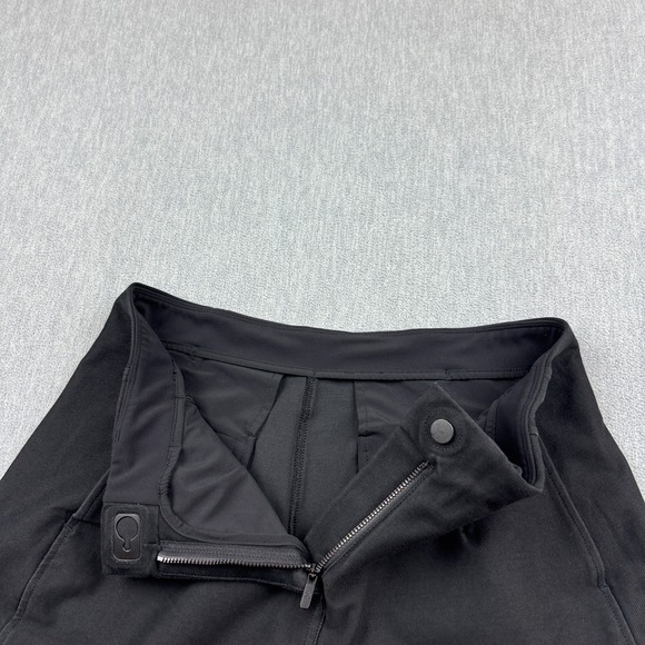 Lululemon Pants Women 8 Black Utilitech Relaxed Mid-Rise Trouser 7/8 Length - Picture 4 of 14